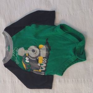 Garanimals long sleeve train onesie size 3-6 months